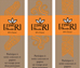 [nwaR] 
Lancement marketing d'une barre de chocolat noir de grande qualité sur le marché Suisse
Présentation mixte des Emballages proprement dits et d'un règlement de concours, en éventail